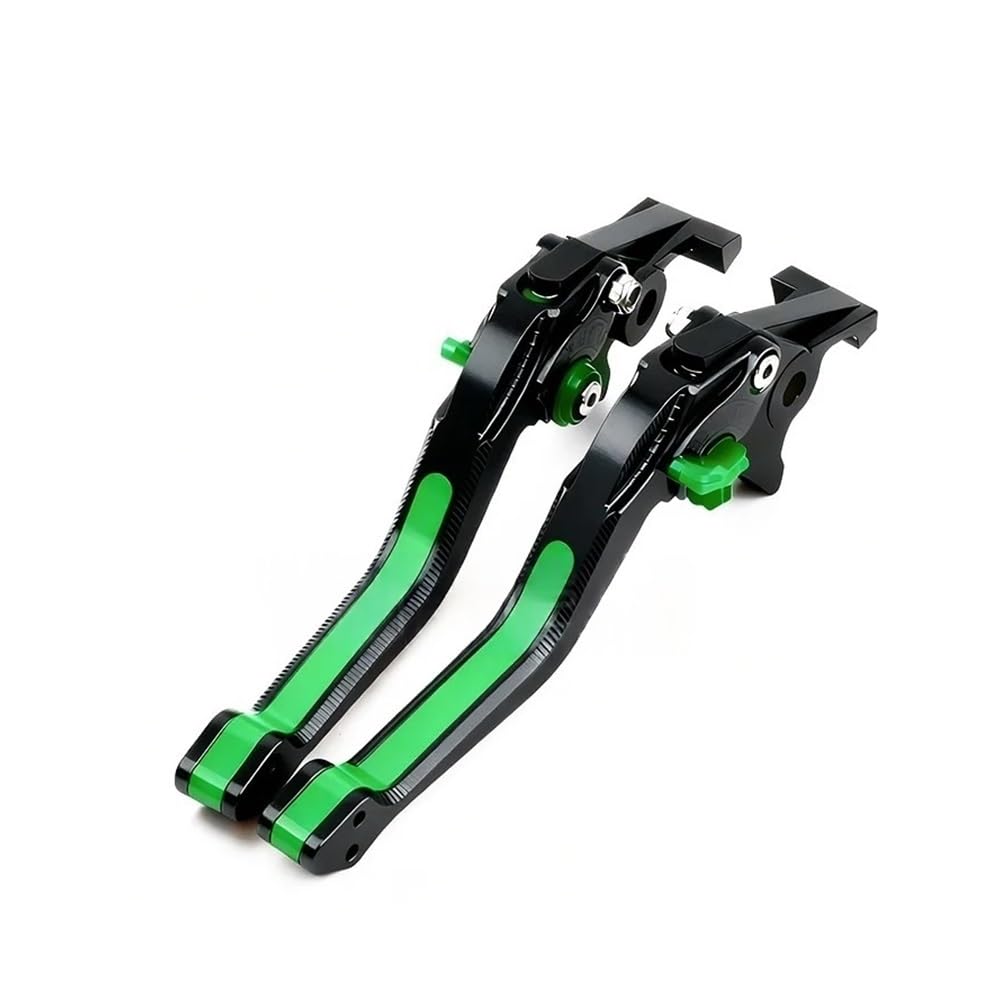 Zdgxfhsrh Black Green Motorcycle Brake Clutch Levers For Cfmoto 675Sr-R 675Nk 675Srr 675Ss 500Sr Voom 2024-2026 675 Sr-R Nk Ss Sr Srr 3D Brake Clutch Lever(Black Green)