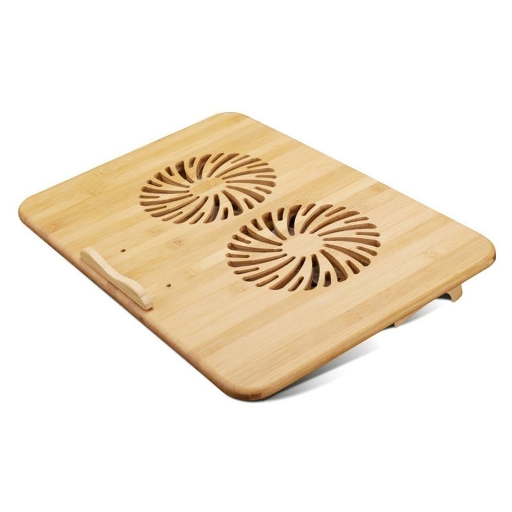 Support de refroidissement pour ordinateur portable avec double ventilateur USB silencieux - 8