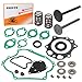 Intake Exhaust Valve Gasket Seal Spring Cotter Retainer Seat Kit for Club Car Golf Cart DS Predent FE290 290cc Engine 1992-Up 1016447 1016448