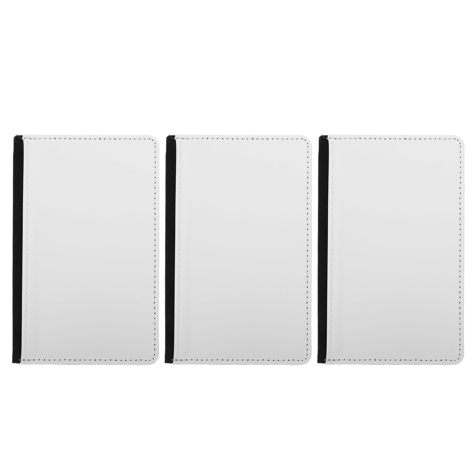 VALICLUD Billetera de Viaje de Cuero PU de 3 Piezas Diseño Elegante y Almacenamiento Seguro para Pasaporte y Documentos en Viajes