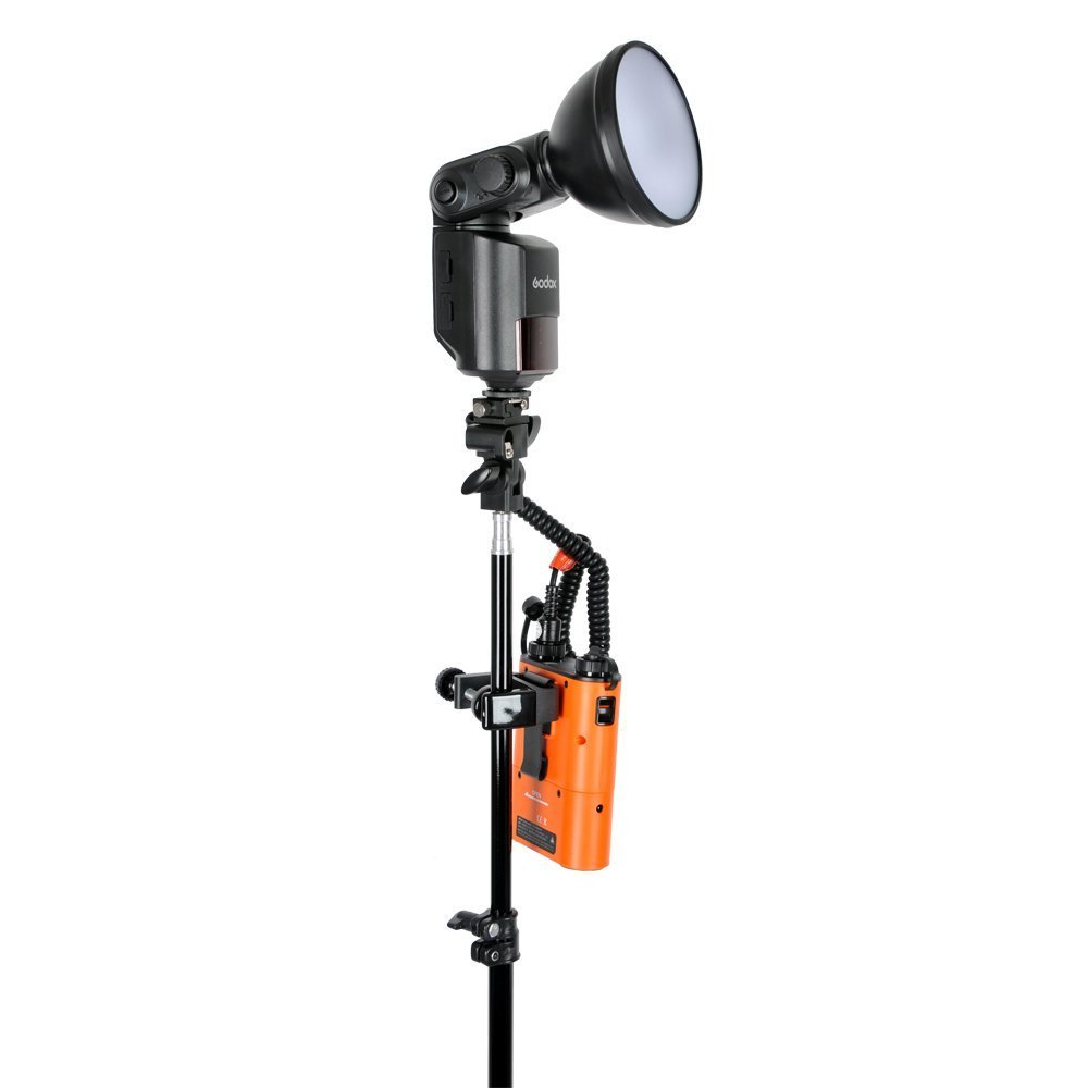 GODOX STUDIO Q TYPE PINCE MULTIFONCTION POUR LAMPE FLASH BLOC D'ALIMENTATION