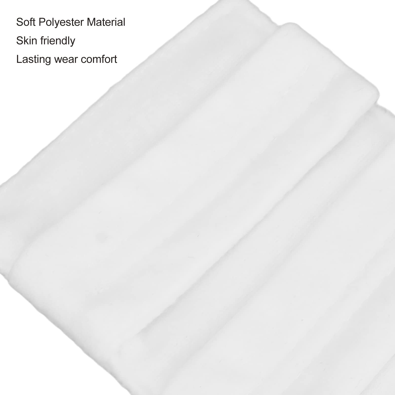 Cuscino per Porta Pacemaker, Cuscino Morbido per Prevenire lo Scivolamento del Reggiseno, Protezione per il Petto, per il Recupero del Seno Cardiaco (Bianco)