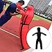 Zxpjkyu Kids Grappling Tackling Unfilled Kickboxing Professional Exercise Training Device Multiuse Sturdy PU 43.3