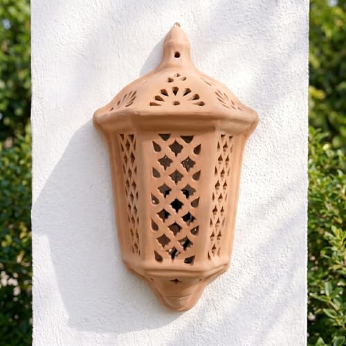 Generico Applique da Parete Esterna in Terracotta Tunisina Fatta a Mano: Illuminazione Unica per Ogni Ambiente 0211201008