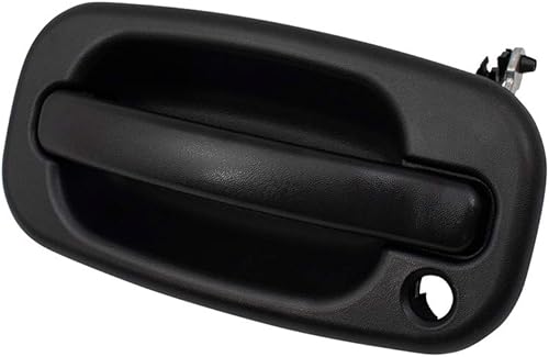 AutoandArt Brock - Manija de repuesto para puerta exterior delantera con orificio de cerradura compatible con camioneta GM SUV 99-07 19356468