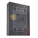 theory11 Peaky Blinders Playing Cards – Premium Officially Licensed Deck Luxury Collectible Cards with Antique Gold Foil & Tactile Embossing for Fans & Card Players