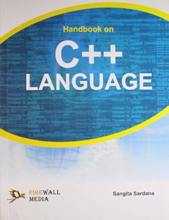 Buy Handbook on C++ Language Book Online at Low Prices in India ...