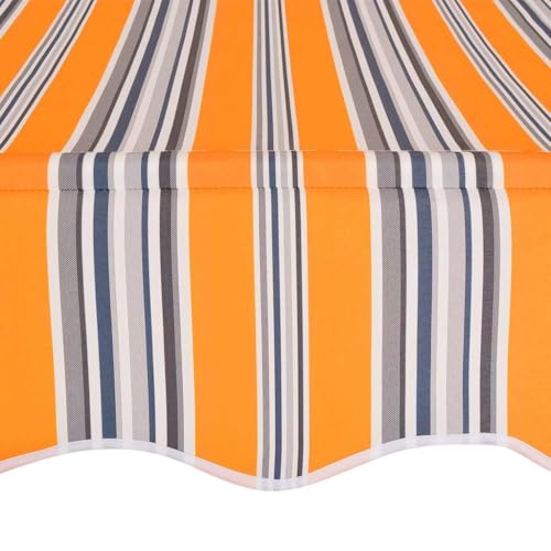 Auvent rétractable avec cadre acier robuste et toile de protection UV - 4