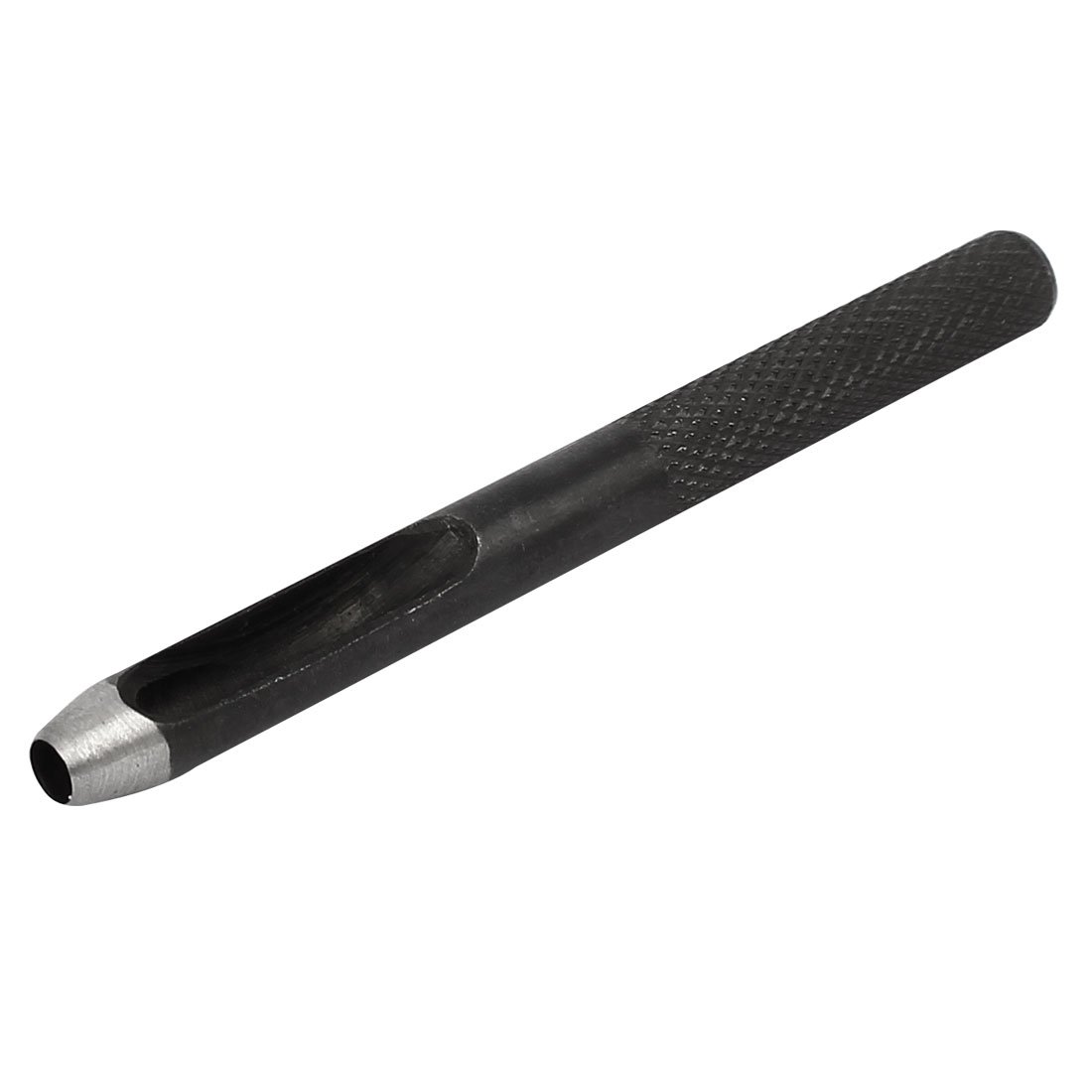 Sourcingmap 4mm Dia Metal Knurled Shank Hollow Hole Punch for Leather Gasket Strap