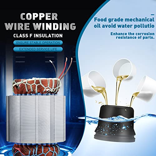 Topintech Stainless Steel Well Pump 1Hp 110V 20Gpm 223Ft Head Deep Well Submersible Pump For Domestic, Civil And Industrial #TOP2