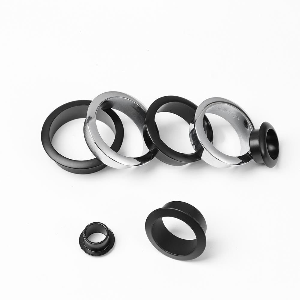 Fil électrique Passe-câbles de Bureau, 4 pièces, Cache-Trou en Alliage de Zinc, for boîtier de câbles, décoration d'armoire, Port de câbles, quincaillerie for Meubles(Black,45mm)