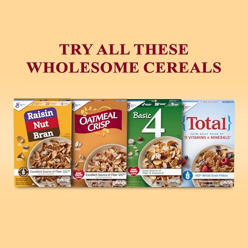 General Mills Oatmeal Crisp Heart Healthy Cereal, High Fiber Cereal Made With Whole Grain thumb #6