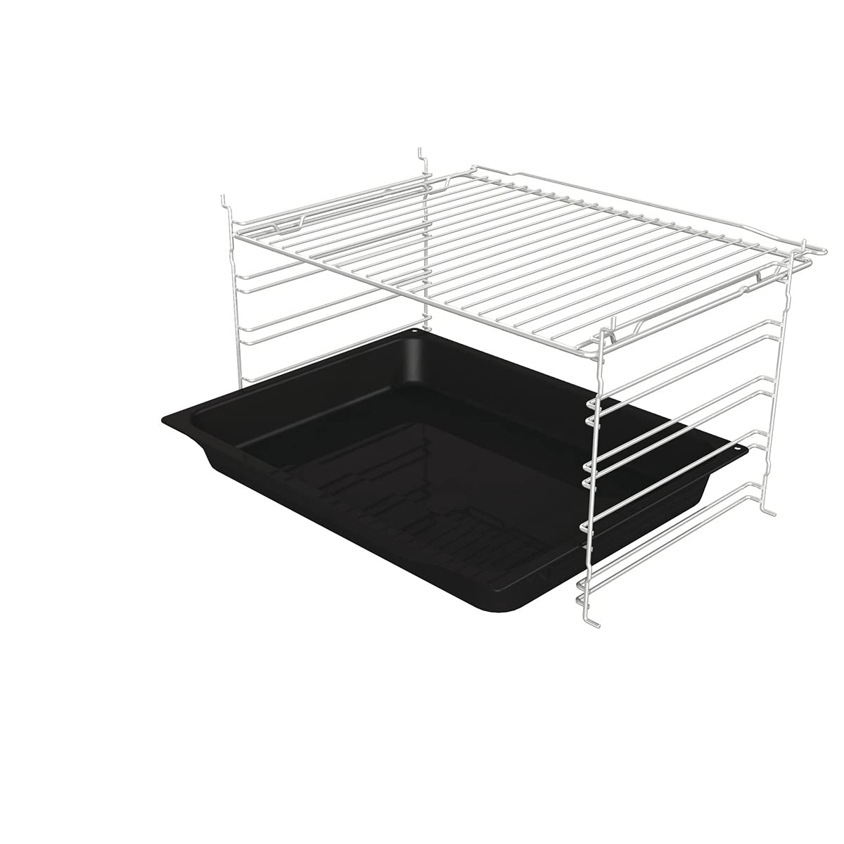 Hisense BI64211PX Four multifonction - Cavité XXL de 77L, Pyrolyse, 13 Fonctions, Fonction Pizza 300°C, AirFry, Affichage LED, Inox, Classe A+