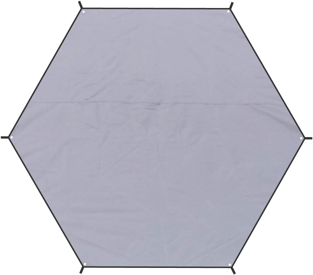 TRIWONDER Hexagonal Tent Tarp Tarpaulin Hammock Rain Fly Footprint