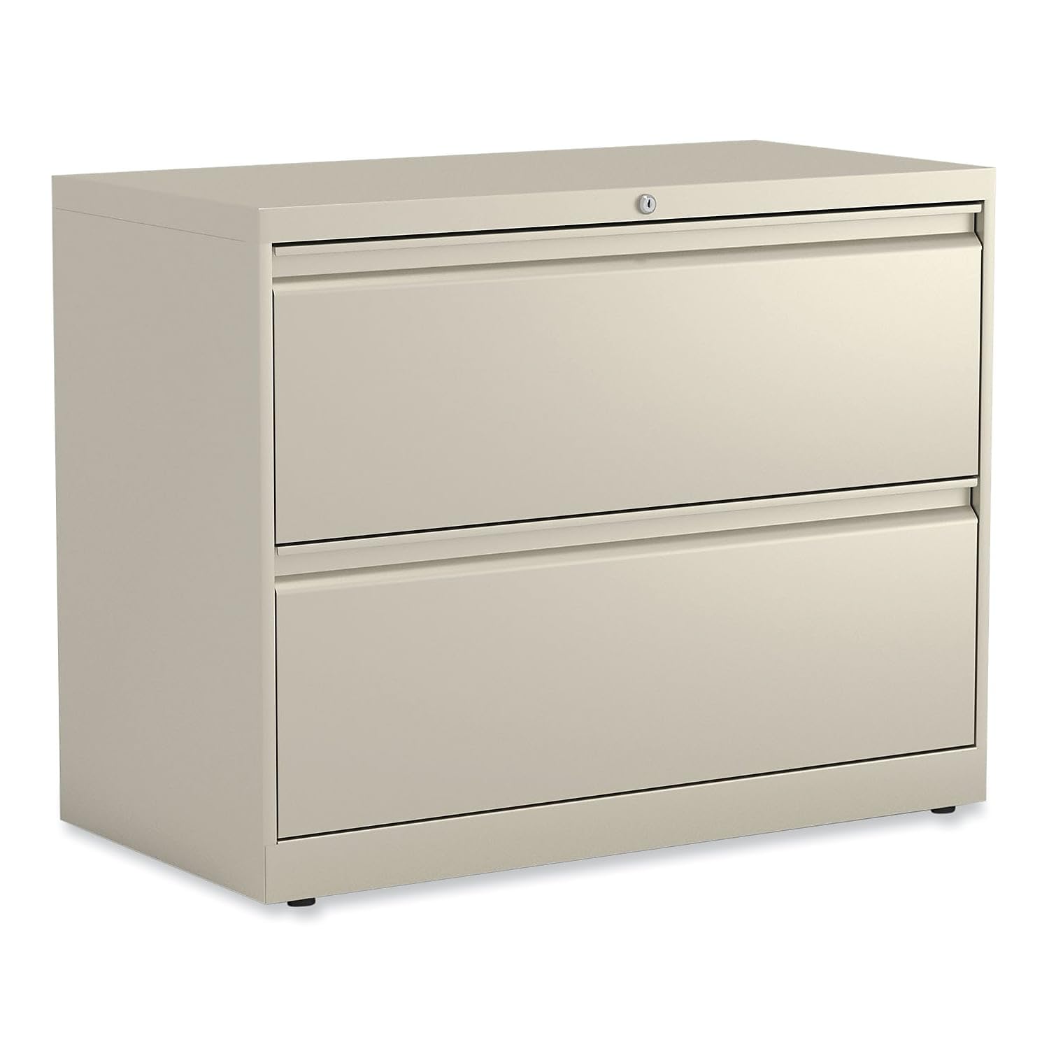 Alera 2-Drawer Lateral File Cabinet; Putty, Letter and Legal (773946) (HLF3629PY)