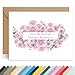 Personalized Stationery Note Cards with Envelopes – Custom Name With optinal Greeting,12 Flat or Folded Cards & Colored Envelopes Crush Resistant Packaging (Chrysanthemums)
