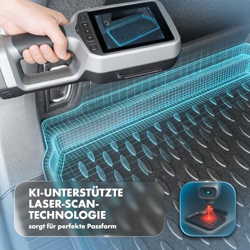 Bac de coffre Audi Q2 et tapis de sol caoutchouc WALSER - 4