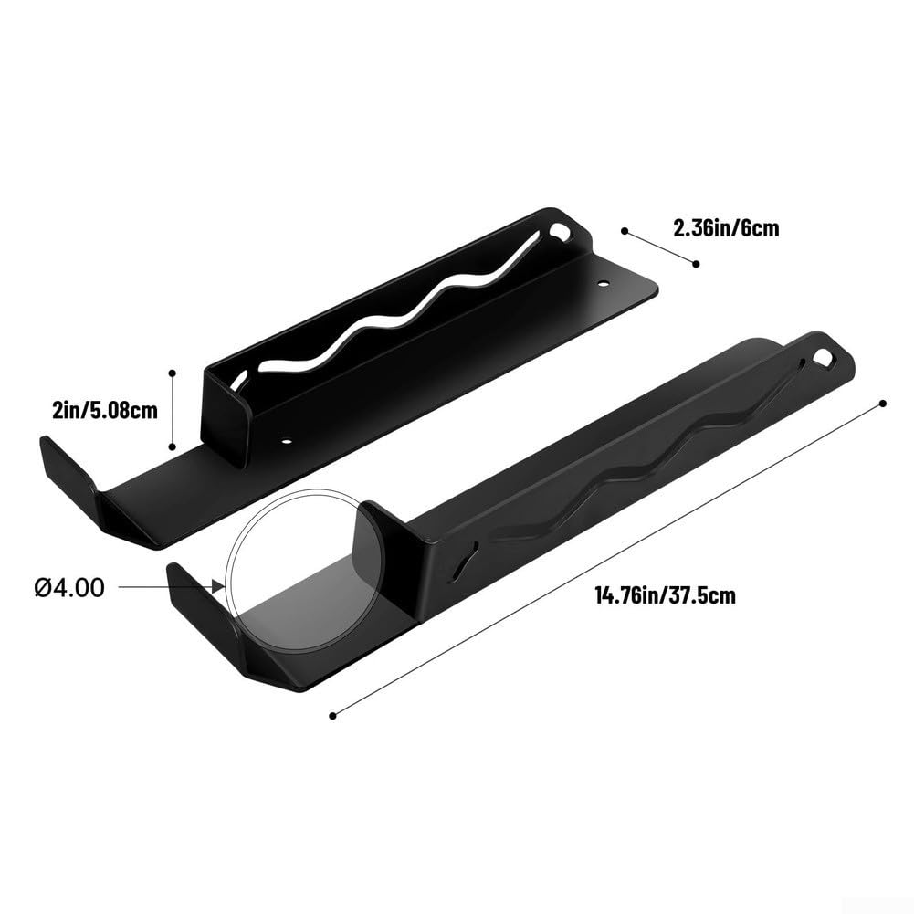 Supporto da parete resistente in ferro per rimorchi da corsa e officina