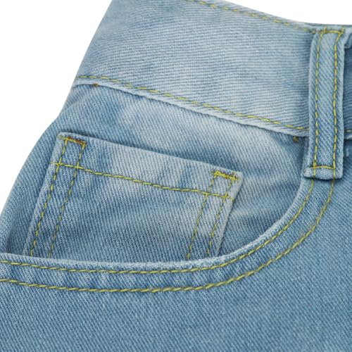 Women Jeans Pants Jeans for Women Denim Loose Fit Western High Cut Flare Wide Leg Fall Summer Jeans 20253