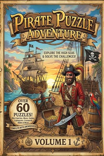 Pirate Puzzle Book