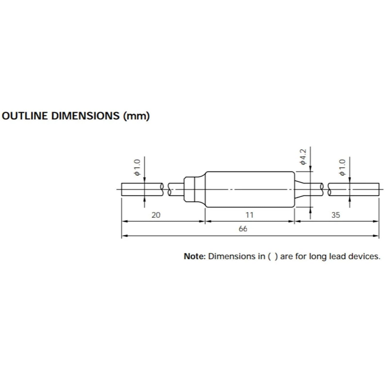 Thermosicherung SF188E 192C 192 Grad Cutoff 10A 250V Temperatur Axial Blei Links 10St