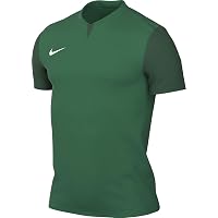 Nike Mens Short-Sleeve Soccer Jersey M Nk DF Trophy V JSY SS, Pine Green/Gorge Green/Gorge Green/White
