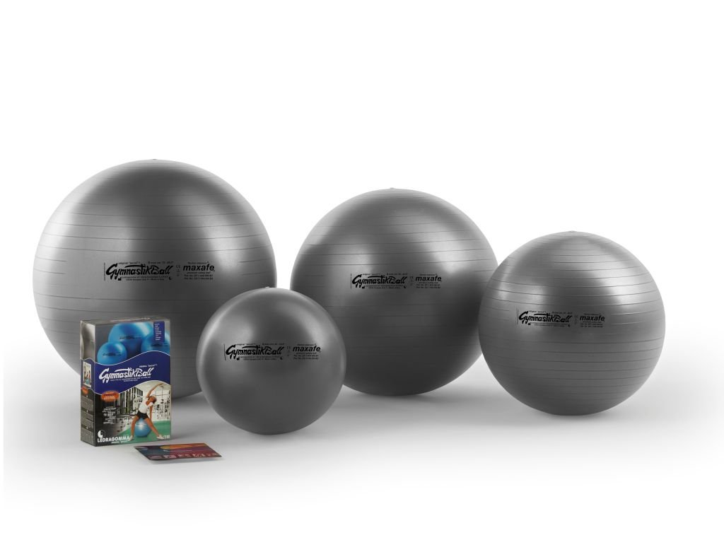 Piłka fitness [42-53-65-75 cm] - Fitball do jogi, fitnessu, fizjoterapii, rehabilitacji i ćwiczeń ciążowych - akcesoria i narzędzia do treningu w domu i na siłowni