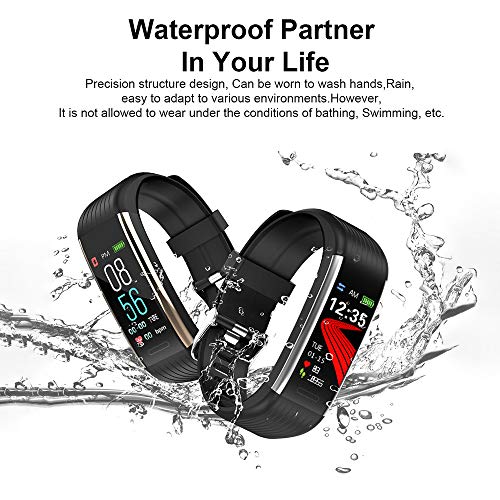 Pulseira Esportiva, Andoer r1 Smart Sport Pulseira Relógio Fitness Tracker Timer Pulseira Inteligent