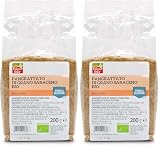 La finestra sul cielo, Pangrattato di grano saraceno bio, senza glutine, 200g (Confezione da 2)