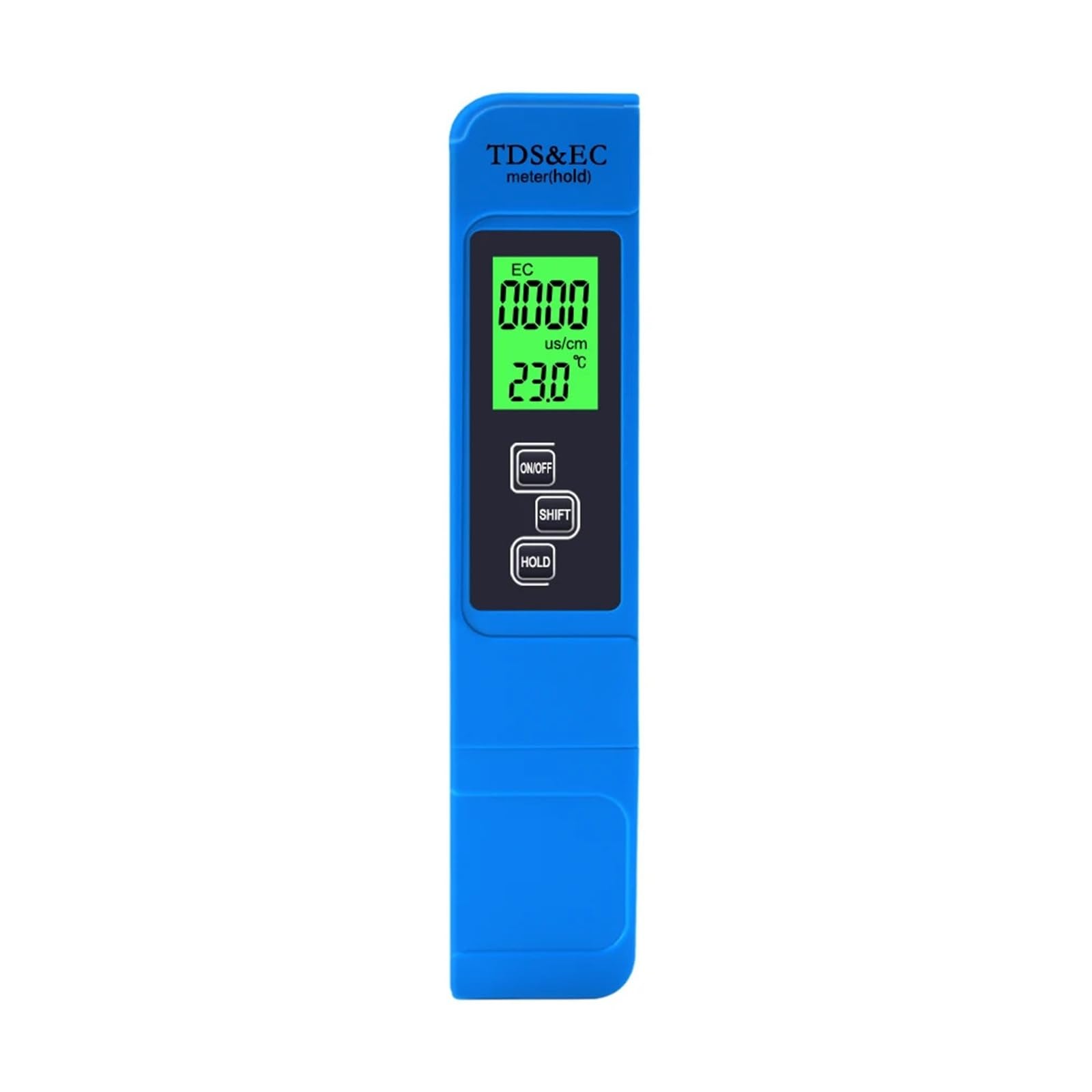 Digital pH Meter, 3 In1 EC Meter TDS Temperature Tester Conductivity Water Quality Measurement Pen 0-9999ppm for Swimming Aquariums