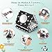 AJsupojouet High Contrast Baby Toys for Newborn | Tummy Time Toys & Visual Stimulation Baby Book 0-6 Months | Black and White Contrast Cards & Sensory Toys | Baby Essentials & Must Haves