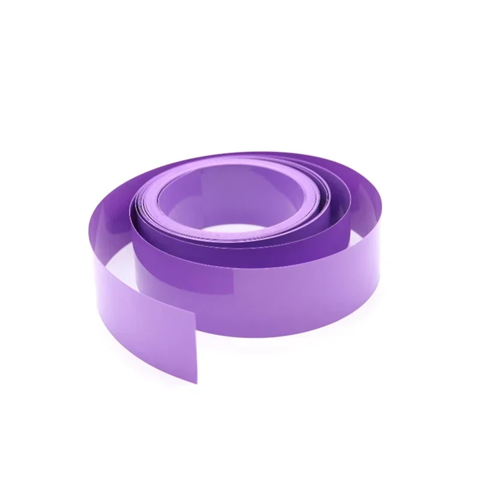 Gaines de batterie violettes en PVC thermorétractables, 1 à 20 m, gaines plates isolantes de 23 à 130 mm(Width 29.5mm Dia18.8,20 meters)