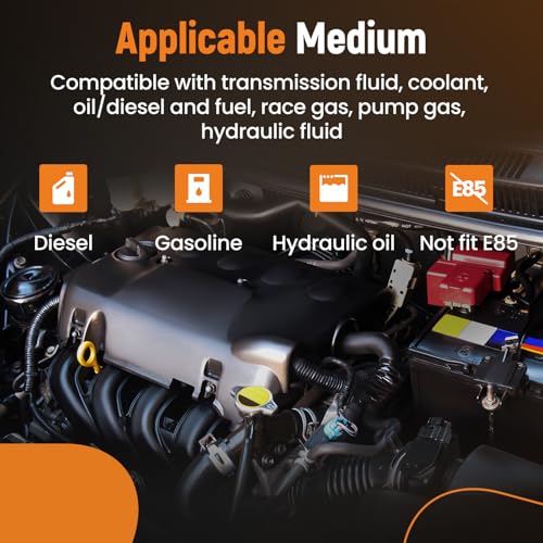 Image of 5FT 16AN Hose Fuel Line, AN16 Nylon Braided CPE Rubber Oil Cooling Line | Not for E85, Transmission Cooler Line Nylon Braided CPE Rubber Oil Cooling Line, 5 Feet