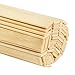 Pllieay 60pz bastoncini in bambù naturale per lavori artigianali in legno extra lunghi per lavori artigianali, 40x0.9x0.2CM