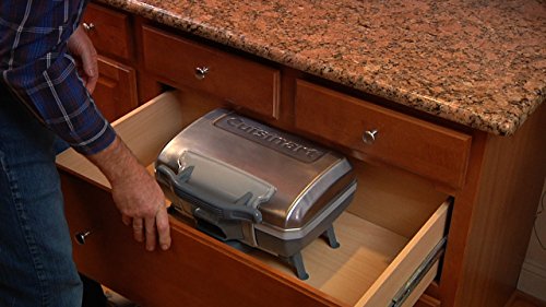 Cuisinart CEG-980T Outdoor Electric Tabletop Grill, 18.6 X 11.8 X 17.6 Cuisinart CEG-980T Outdoor Electric Tabletop Grill, 18.6 X 11.8 X 17.6