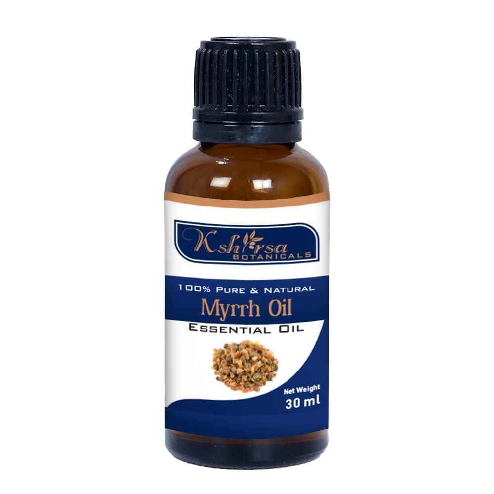 Natural Myrrh Oil (Commiphora Myrrha) for Skin Care, Hair Care & Aromatherapy (30 ml)-picture-51