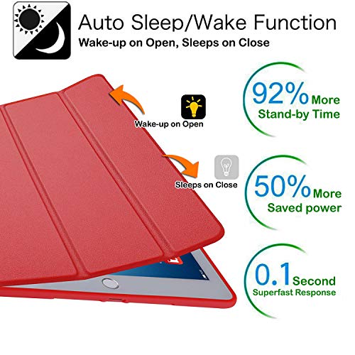 Image of DuraSafe Cases for iPad Air 3rd Gen 10.5 inch 2019 Silicone Case A2152 A2123 A2153 A2154 MUUL2HN /A MUUK2HN /A MUUJ2HN /A MUUT2HN /A MUUR2HN /A MUUQ2HN /A MV172HN /A MV162HN /A MV1G2HN /A MV1F2HN /A MV1D2HN /A Red