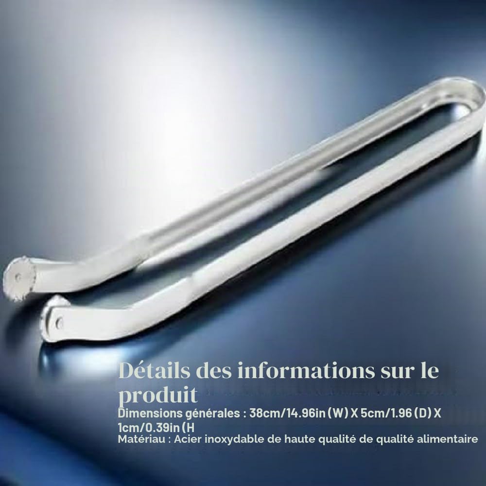 Pince à tourner les saucisses pour barbecue en acier inoxydable, pince à griller rotative