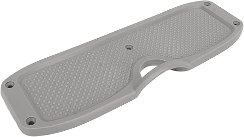 Miniatura 8 de Placa de popa de montaje en motor, soporte de motor de montaje fuera de borda, ligero y ampliamente utilizado PVC resistente para goma Dinghy (gris)