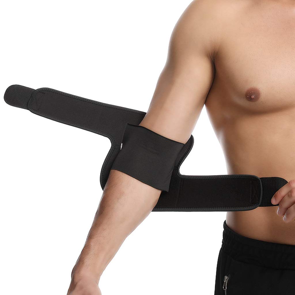 HBJWOV Adjustable Arm Brace Support Elbow Band Wrap Bandage Strap Joint Pain Relief Elbow Protector Forearm Guard for Tennis Golf