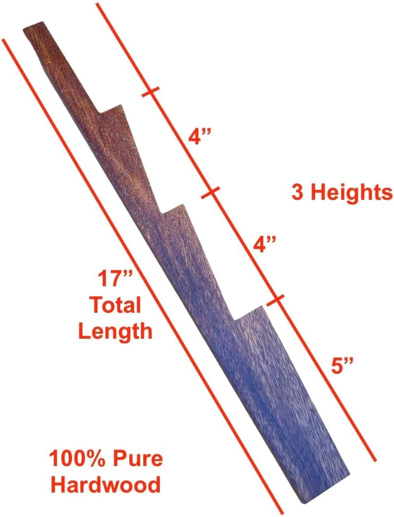 The Window Prop Stick Opener - Prop Any Window Open Instantly - Premium Wood (Natural Black Walnut Wood)