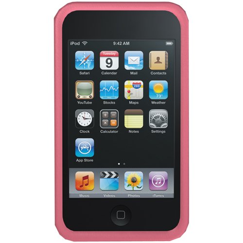 Housse iPod Touch 2G XtremeMac Verona rose en cuir de protection