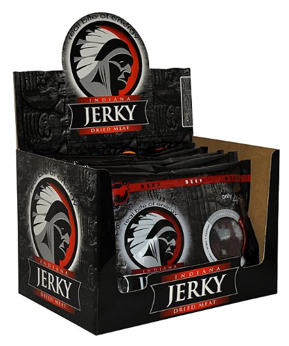 Indiana Jerky - Pork / Schwein 50g - Display 10 Packungen Cover