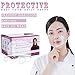 Produktbild AmyGline10/50 Stück Safety Gesichtsschutz Visier,Gesichtsvisier aus Kunststoff,Anti-Fog Anti-Öl Splash Transparent Schutzvisier - Essen Hygiene Spezielle Anti-Saliva Sesichtsschutzschirm (10PC)