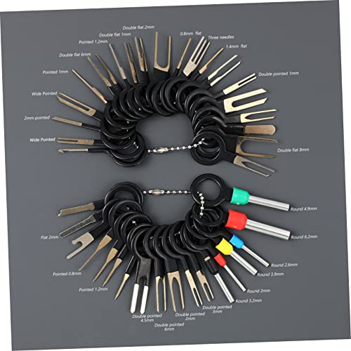 Outils extraction de terminaux électriques 76pcs extracteur connecteur auto
