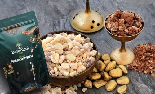 Image of Botanical Sage- Frankincense Resin (100G) | Monastery Incense | Olibanum | Boswellia Carterii | frankincense Tears | Pure Frankincense Granules | | Organic Premium Incense | Selected | Extra Cleaned