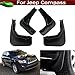 4 pièces garde-boue de voiture avant + arrière garde-boue Bavettes Mud flaps pour Compass 2017 2018 2019 2020 2021 1.4L