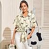 FITDON Corduroy Totes Bag, Shoulder Handbags Big Capacity Shopping Bag with Inner Pocket for Women Girls (Cow) #1
