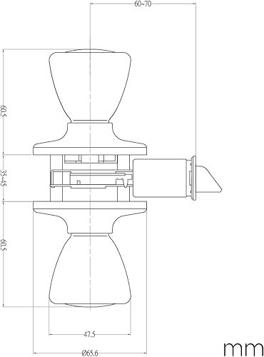 Miniatura 2 de Design House 787333 Pomo de paso de tulipán
