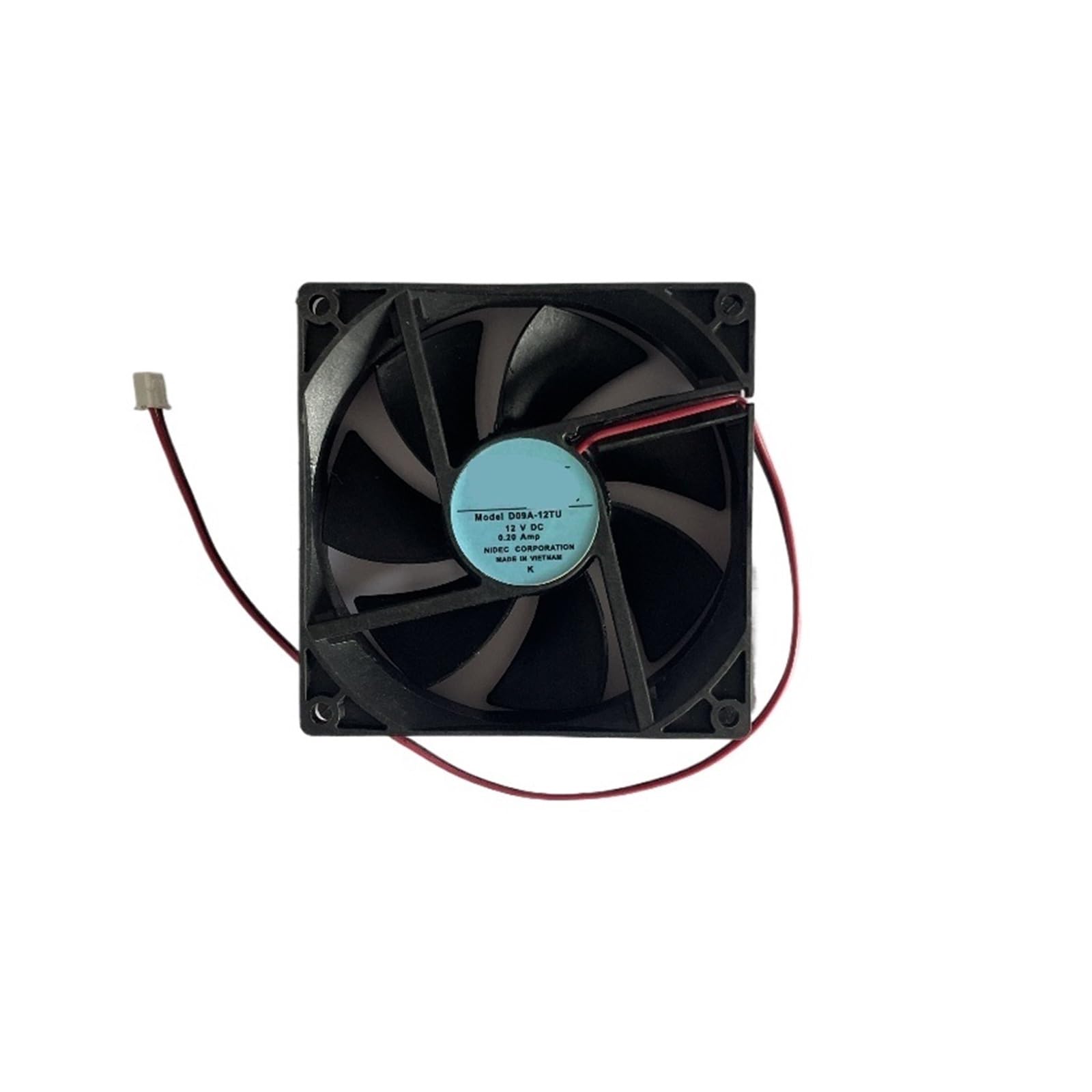YMUGUEGH Flow fan D09A-12TU 01B 12V 0.25A 12v cooling fan